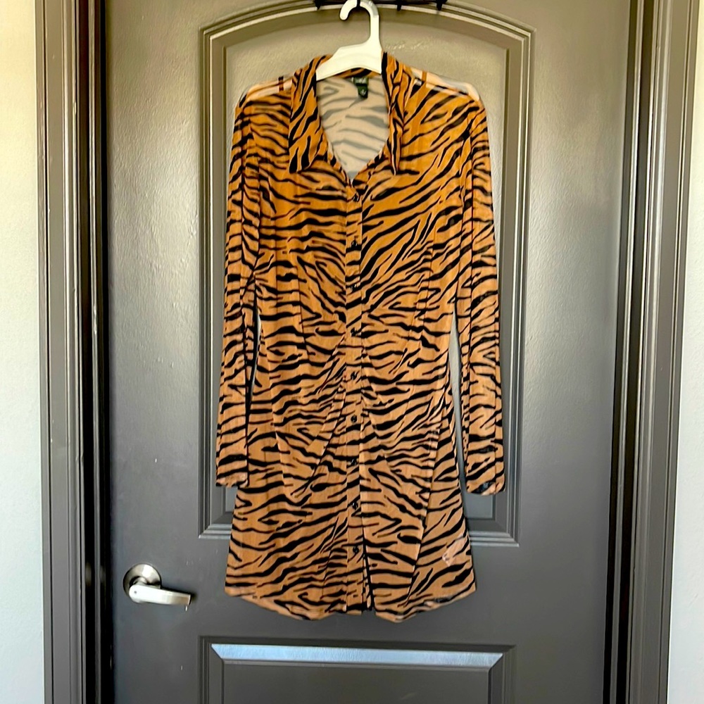 Wild Fable tiger print dress from Target